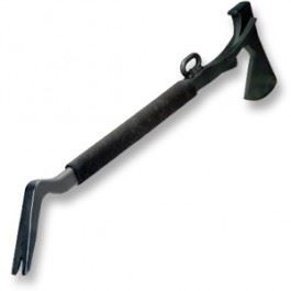 FIREAXE-XL Çok Maksatlı Holigan (Hooligan, Halligan) İtfaiyeci, Arama, Kurtarma ve Yardım Yangın Baltası 66cm(26